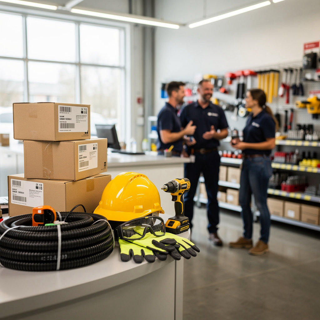 American Industrial Supply showcasing industrial tools and safety equipment for businesses in Lompoc and Santa Maria