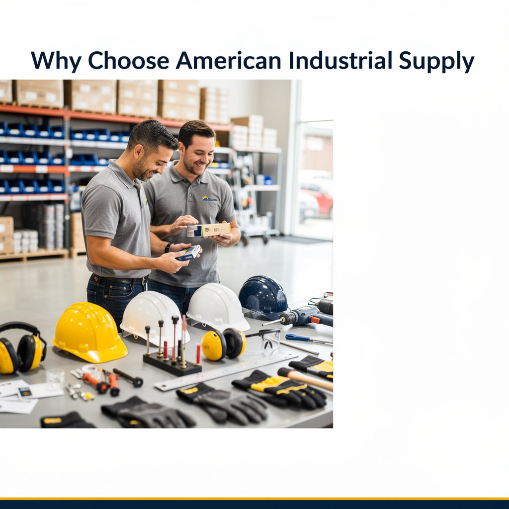 American Industrial Supply warehouse with comprehensive industrial and safety equipment in Lompoc, CA